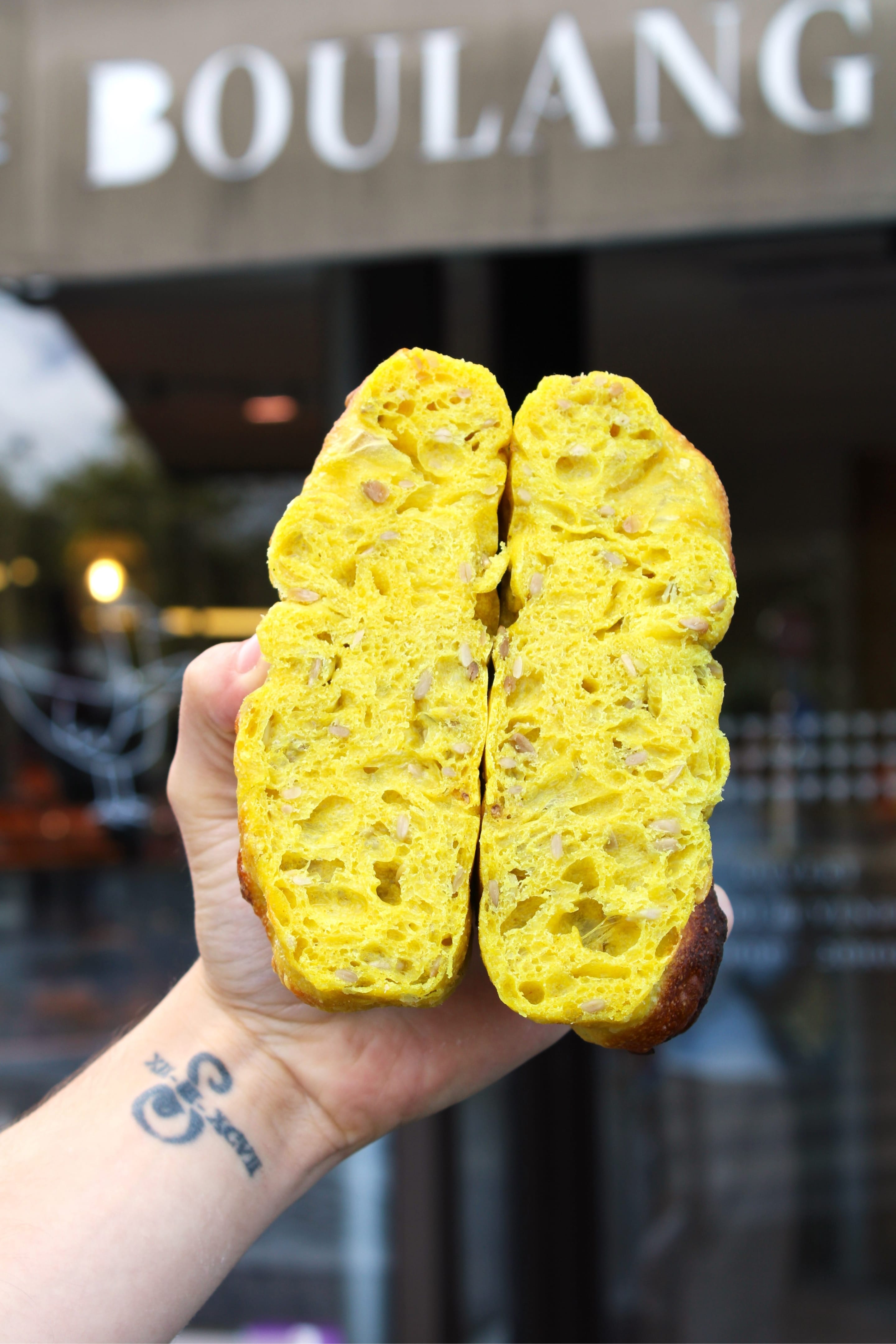 Made by our Head Baker Kévin Derpierre in the bakery of the Boulanger de la Tour.